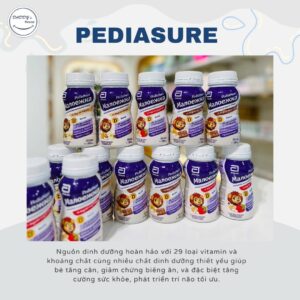 Sữa nước PediaSure Nga cho bé 1 tuổi 200ml vị Vani chính hãng tại Chip Chip Luxury Nha Trang