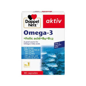 Omega3 Doppelherz Aktiv Duy trì mạch máu khỏe mạnh (30 viên) chính hãng tại Chip Chip Luxury Nha Trang