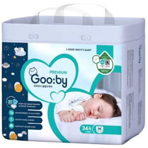 Bỉm quần Đêm Gooby Premium M34 (6-11kg) chính hãng tại Chip Chip Luxury Nha Trang