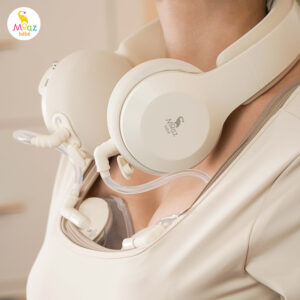 Máy Hút Sữa MoazBebe di động kèm chườm ấm cổ MB091 chính hãng tại Chip Chip Luxury Nha Trang