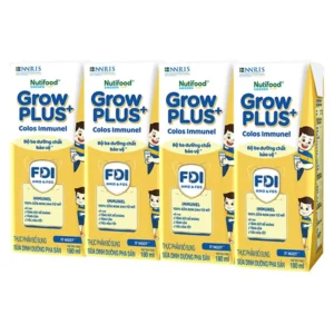 Sữa Nước Pha Sẵn GrowPLUS+ Colos Immunel Nutifood (180ml x 4 hộp) chính hãng tại Chip Chip Luxury Nha Trang