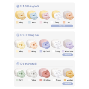 Ty ngậm 100% silicone Moyuum - 1-3m chính hãng tại Chip Chip Luxury Nha Trang