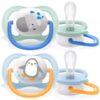Ty ngậm thông khí lime Philips Avent 0-6M vỉ đôi (Xanh, Vàng) chính hãng tại Chip Chip Luxury Nha Trang