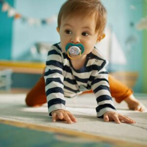Ty ngậm thông khí lime Philips Avent 6-18M vỉ đôi (Xanh, Vàng) chính hãng tại Chip Chip Luxury Nha Trang