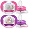 Ty ngậm thông khí lime Philips Avent 6-18M vỉ đôi (Hồng, tím) chính hãng tại Chip Chip Luxury Nha Trang