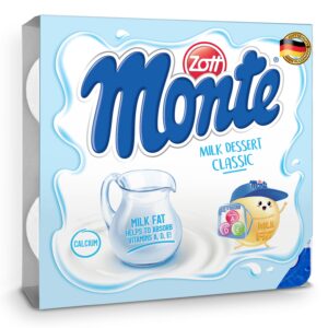 Váng sữa Zott Monte Classic 4x55g chính hãng tại Chip Chip Luxury Nha Trang