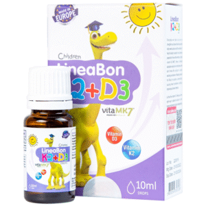 Vitamin D3K2 LineaBon 0M+ (dạng nhỏ giọt) chính hãng tại Chip Chip Luxury Nha Trang