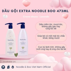 DẦU GỘI DỊU NHẸ NOODLE BOO CHO BÉ chính hãng tại Chip Chip Luxury Nha Trang