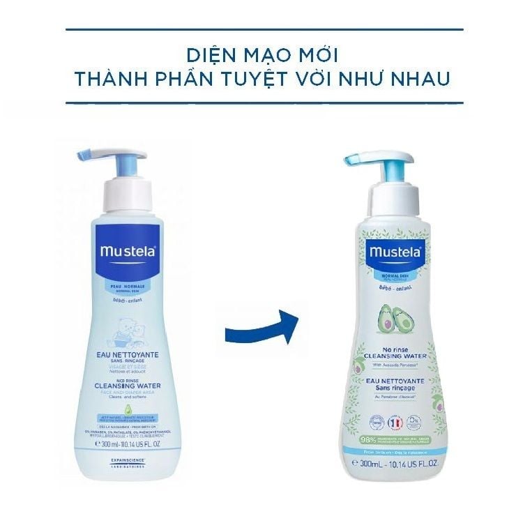 Sữa Tắm Mustela Làm Sạch Không Cần Rửa Lại 300ml - Chip Chip Luxury Nha Trang Sữa Tắm Mustela Làm Sạch Không Cần Rửa Lại 300ml chính hãng tại Chip Chip Luxury Nha Trang