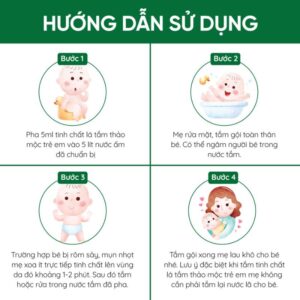 Sữa tắm gội chiết xuất thảo dược Ola Papi 200ml chính hãng tại Chip Chip Luxury Nha Trang