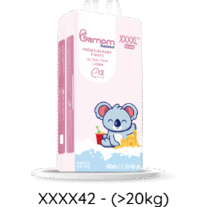 Bỉm tã quần Bemom Summer size XXXXL 42 miếng (trên 20kg) chính hãng tại Chip Chip Luxury Nha Trang