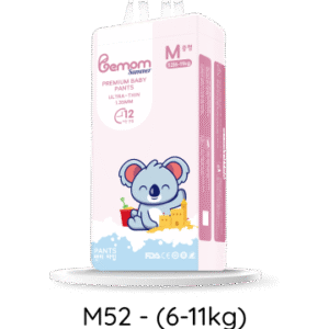Bỉm tã quần Bemom Summer size M 52 miếng (6-11kg) chính hãng tại Chip Chip Luxury Nha Trang