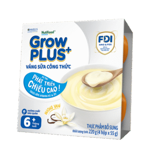 Váng sữa công thức GrowPLUS+ Vani Hộp 55g chính hãng tại Chip Chip Luxury Nha Trang