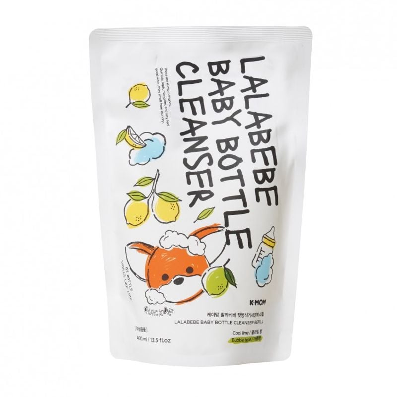 Nước rửa bình Lalabebe K-mom thuần chay túi tạo bọt 500ml - Chip Chip Luxury Nha Trang Nước rửa bình Lalabebe K-mom thuần chay túi tạo bọt 500ml chính hãng tại Chip Chip Luxury Nha Trang