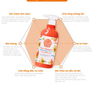 Dầu Gội Đầu GOODKIDS Atono2 Cho Bé Từ 3 Tuổi (500 Gram) chính hãng tại Chip Chip Luxury Nha Trang