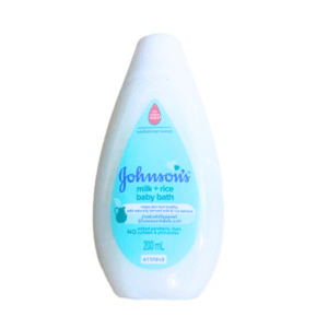 Sữa Tắm Chứa Sữa Và Gạo Johnson's Baby Milk + Rice Bath 200ml chính hãng tại Chip Chip Luxury Nha Trang