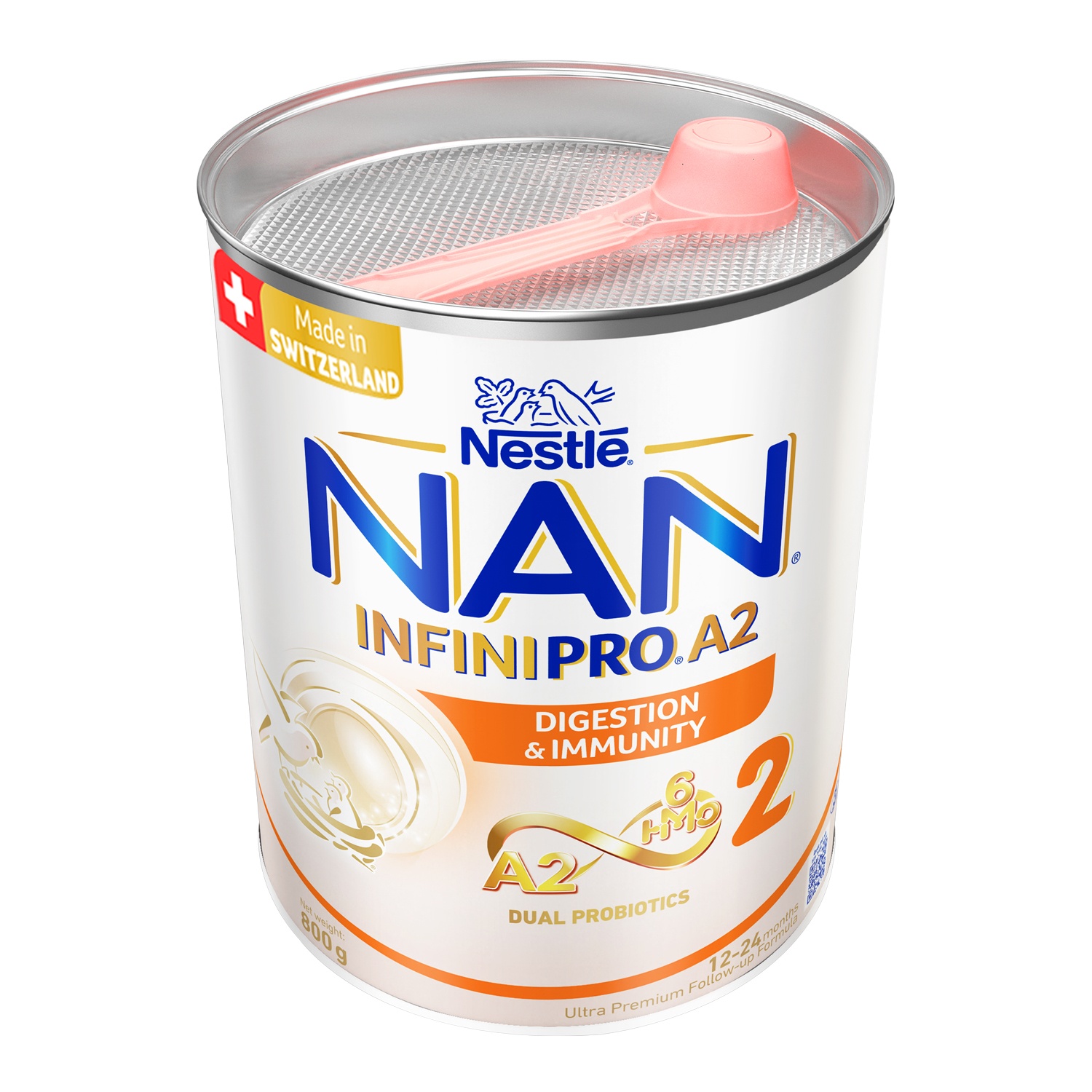Sữa Nan Infinipro A2 6HMO số 2 800g (12-24 tháng) mẫu mới - Chip Chip Luxury Nha Trang Sữa Nan Infinipro A2 6HMO số 2 800g (12-24 tháng) mẫu mới chính hãng tại Chip Chip Luxury Nha Trang