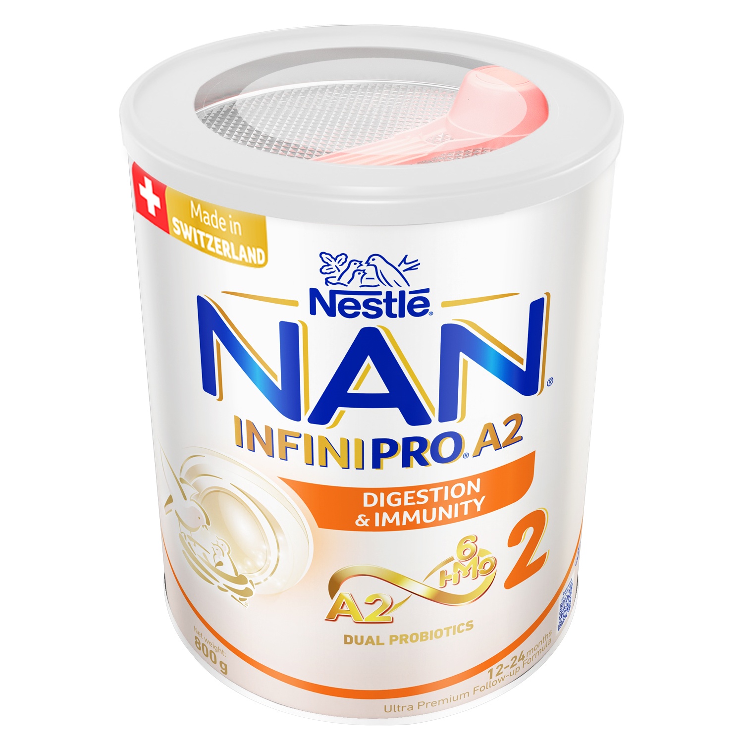 Sữa Nan Infinipro A2 6HMO số 2 800g (12-24 tháng) mẫu mới - Chip Chip Luxury Nha Trang Sữa Nan Infinipro A2 6HMO số 2 800g (12-24 tháng) mẫu mới chính hãng tại Chip Chip Luxury Nha Trang