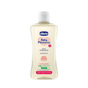 Dầu mát-xa chiết xuất Hạt bông Chicco 0M+ 200ml chính hãng tại Chip Chip Luxury Nha Trang