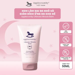 Kem làm dịu da khô và giảm kích ứng da Applecrumby 50ml chính hãng tại Chip Chip Luxury Nha Trang