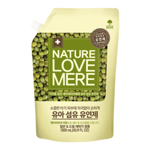 Nước xả túi Thuần Chay Mung Bean 1300ml chính hãng tại Chip Chip Luxury Nha Trang