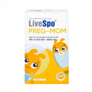 LiveSpo PregMom - Bổ sung bào tử lợi khuẩn cho mẹ và bé chính hãng tại Chip Chip Luxury Nha Trang