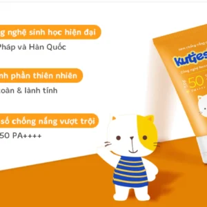 Kem chống nắng cho bé Kutieskin chính hãng tại Chip Chip Luxury Nha Trang