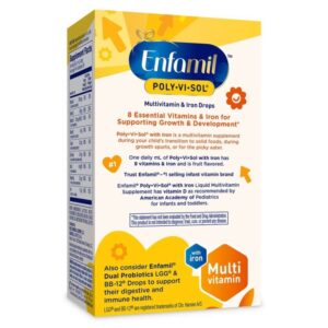 Siro Enfamil bổ sung MultiVitamin + Sắt cho trẻ Poly Vi Sol 50ml chính hãng tại Chip Chip Luxury Nha Trang