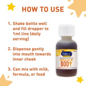 Siro Enfamil bổ sung MultiVitamin + Sắt cho trẻ Poly Vi Sol 50ml chính hãng tại Chip Chip Luxury Nha Trang