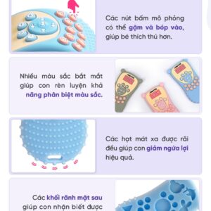 Gặm nướu hình điều khiển Jumysie chính hãng tại Chip Chip Luxury Nha Trang