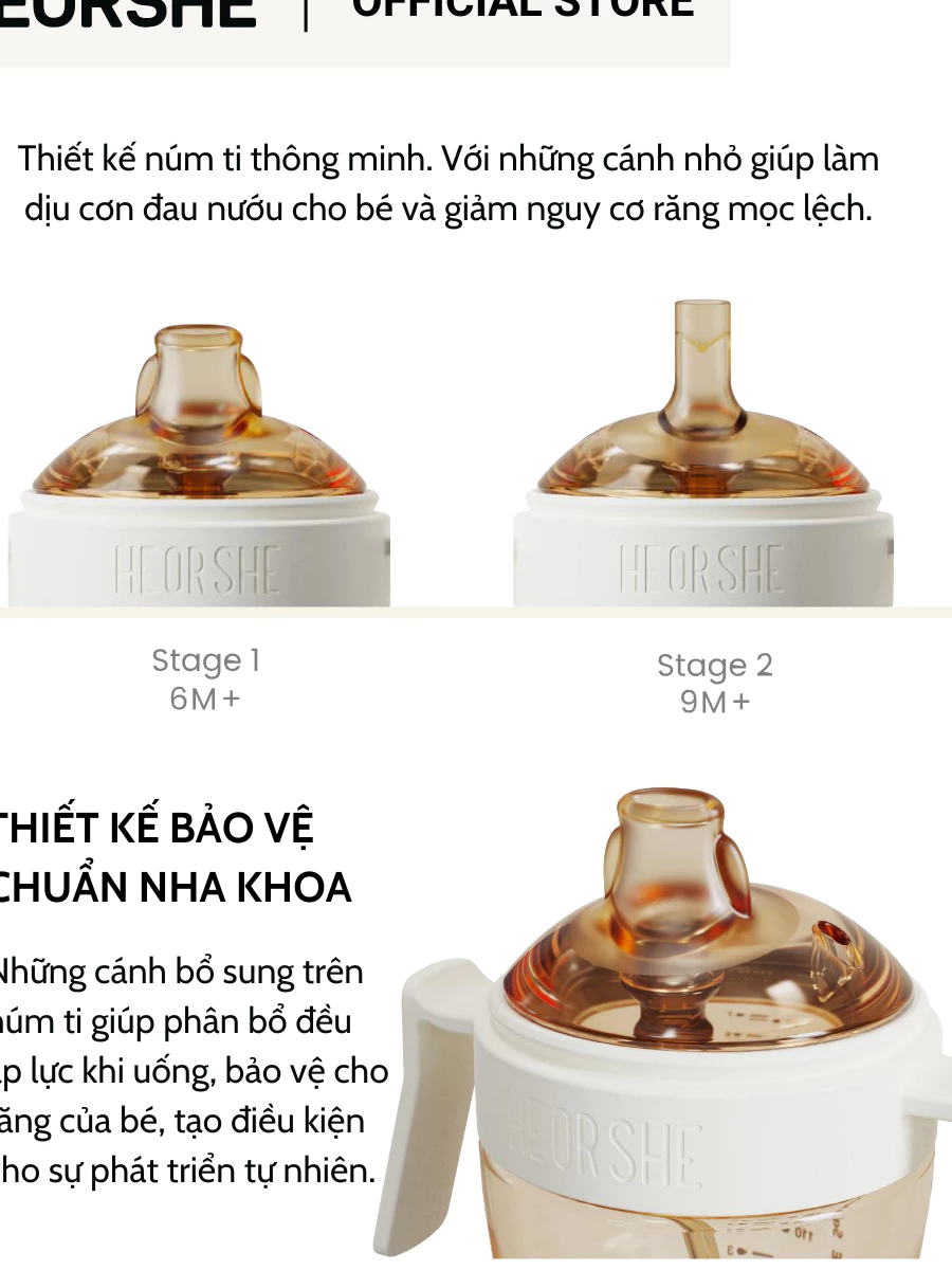 Bình Tập Uống Nước Chuẩn Nha Khoa Chính Hãng HEORSHE - Chip Chip Luxury Nha Trang Bình Tập Uống Nước Chuẩn Nha Khoa Chính Hãng HEORSHE chính hãng tại Chip Chip Luxury Nha Trang