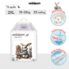 Bỉm quần đêm Nabizam Signature size XXL22 miếng (trên 15kg) chính hãng tại Chip Chip Luxury Nha Trang