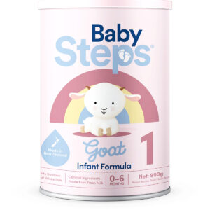 Sữa dê Baby Steps số 1 900g (0-6 tháng) chính hãng tại Chip Chip Luxury Nha Trang