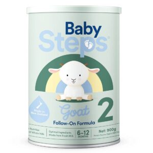 Sữa dê Baby Steps số 2 900g (6-12 tháng) chính hãng tại Chip Chip Luxury Nha Trang