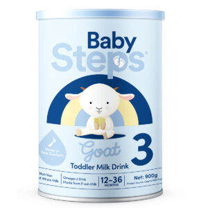 Sữa dê Baby Steps số 3 900g (từ 12 tháng) chính hãng tại Chip Chip Luxury Nha Trang