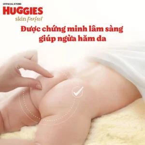 Tã dán Huggies Skin Perfect size M76+3 miếng (6-11kg) chính hãng tại Chip Chip Luxury Nha Trang