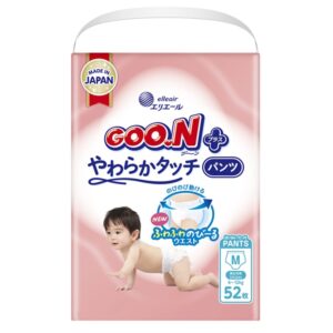 Bỉm tã quần Goon Plus size M52 miếng (6-12kg) chính hãng tại Chip Chip Luxury Nha Trang