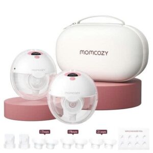 Máy Hút Sữa Momcozy m5 đôi màu đỏ chính hãng tại Chip Chip Luxury Nha Trang
