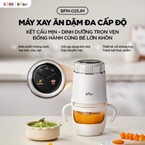Máy xay ăn dặm thông minh 0.3L Bear BFM-025JM chính hãng tại Chip Chip Luxury Nha Trang