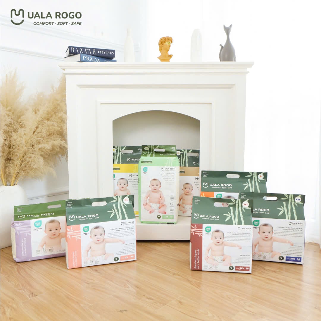 Beams Rogo's Bỉm quần Uala rogo S (4-8kg) - Chip Chip Luxury Nha Trang