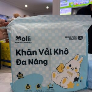Khăn vải khô đa năng molli 600g chính hãng tại Chip Chip Luxury Nha Trang