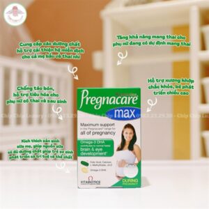 Vitamin Bầu Pregnacare Max Anh 84V chính hãng tại Chip Chip Luxury Nha Trang
