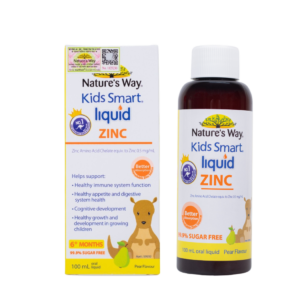 Nature’s Way Kids Smart Liquid Zinc 100ml – Bổ Sung Kẽm Nước Cho Bé Hỗ Trợ Ăn Ngon Và Tăng Cường Sức Đề Kháng chính hãng tại Chip Chip Luxury Nha Trang