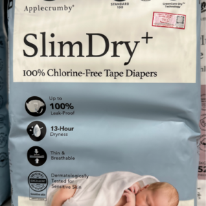 Bỉm tả dán ngày Applecrumby Slimdry Easyday Mega Tape NB46+6 (dưới 5KG) chính hãng tại Chip Chip Luxury Nha Trang