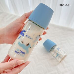 Bình Sữa Moyuum TH3 mẫu ngựa xanh 270ml chính hãng tại Chip Chip Luxury Nha Trang