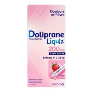Hạ sốt gói dolipraneliquiz 200 MG chính hãng tại Chip Chip Luxury Nha Trang