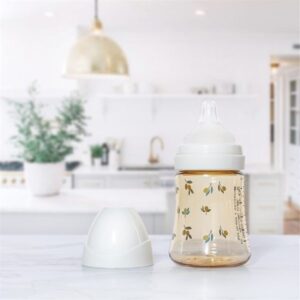 BÌNH SỮA PPSU grosmimi olive trắng 200ml chính hãng tại Chip Chip Luxury Nha Trang