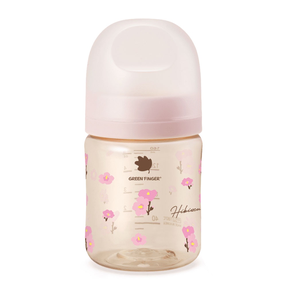 Bình Sữa Green Finger Hoa Dâm Bụt 160ML Hồng - Chip Chip Luxury Nha Trang Bình Sữa Green Finger Hoa Dâm Bụt 160ML Hồng chính hãng tại Chip Chip Luxury Nha Trang