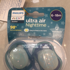 Ty giả Avent ultra air đêm night time 6-18M chính hãng tại Chip Chip Luxury Nha Trang