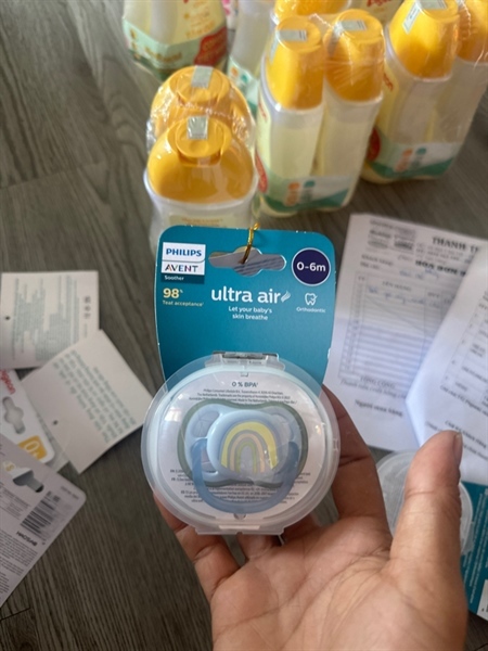 Ty ngậm philips avent 0-6m ultra air Xanh - Chip Chip Luxury Nha Trang Ty ngậm philips avent 0-6m ultra air Xanh chính hãng tại Chip Chip Luxury Nha Trang